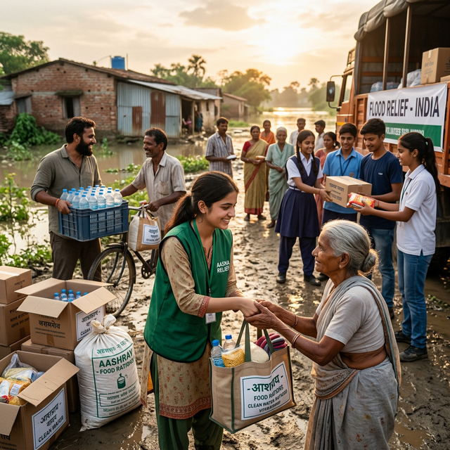 Kerala flood relief efforts